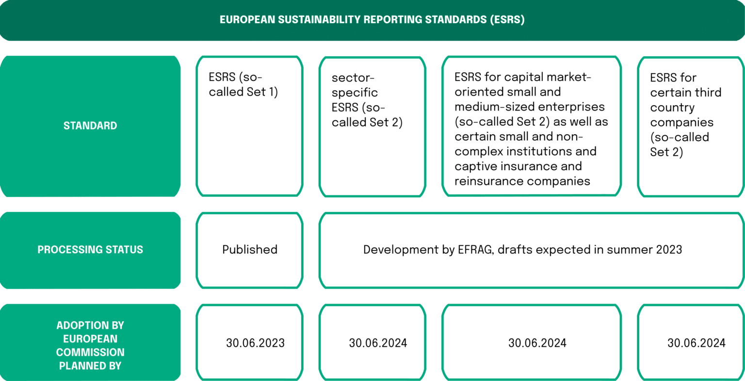 European Sustainability Reporting Standards (ESRS)